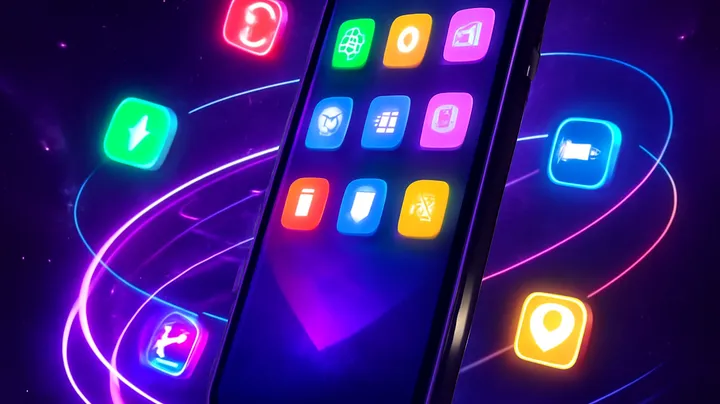 2227BAT COM - Sleek smartphone floating in space 2227BAT COM Sleek smartphone floating in space